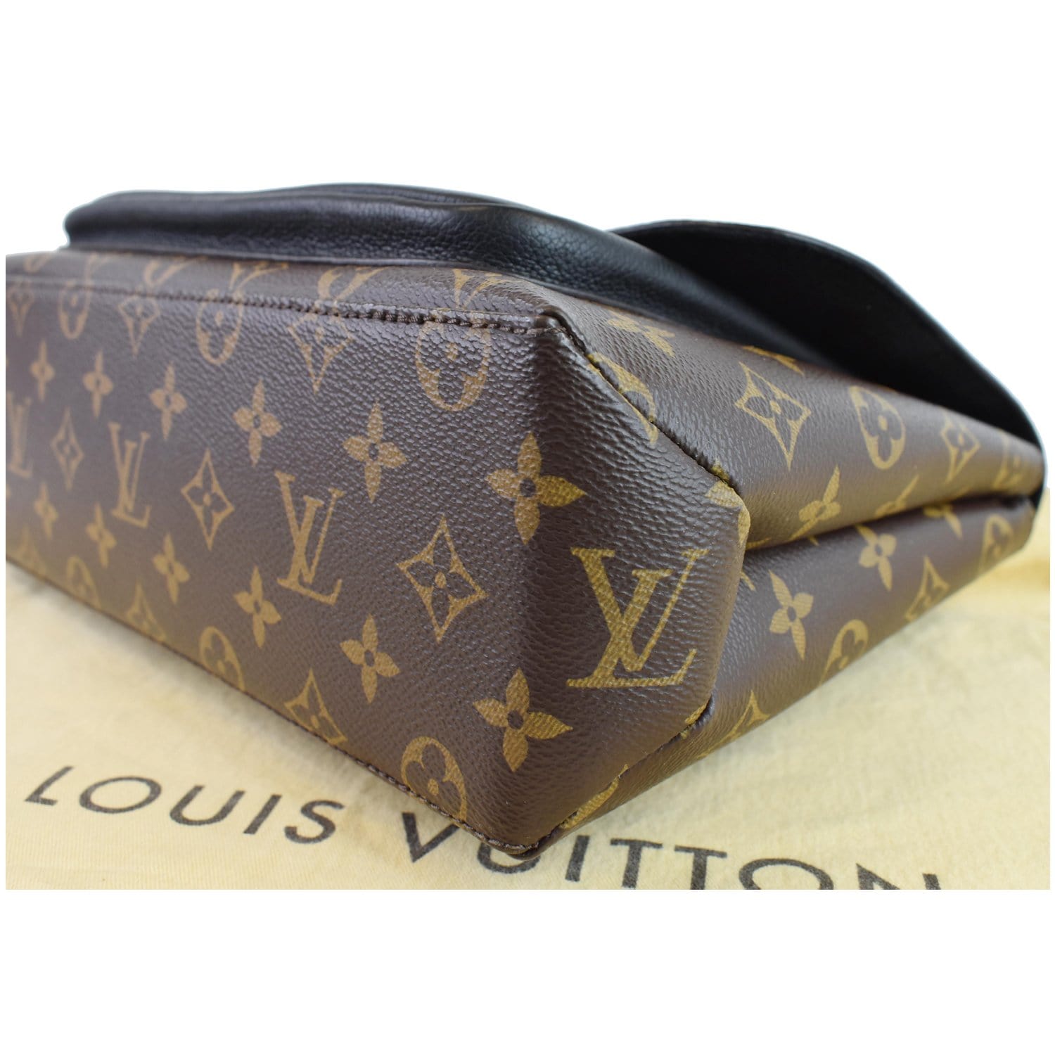Louis Vuitton Marignan Handbag Monogram Canvas with Leather Brown 2296271