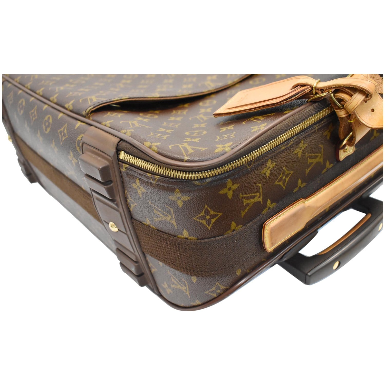 Pegase leather travel bag Louis Vuitton Brown in Leather - 33839837