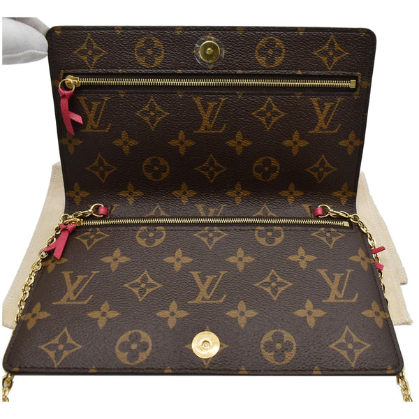 LOUIS VUITTON Summer Trunks Pochette Monogram Canvas Shoulder Bag Brown