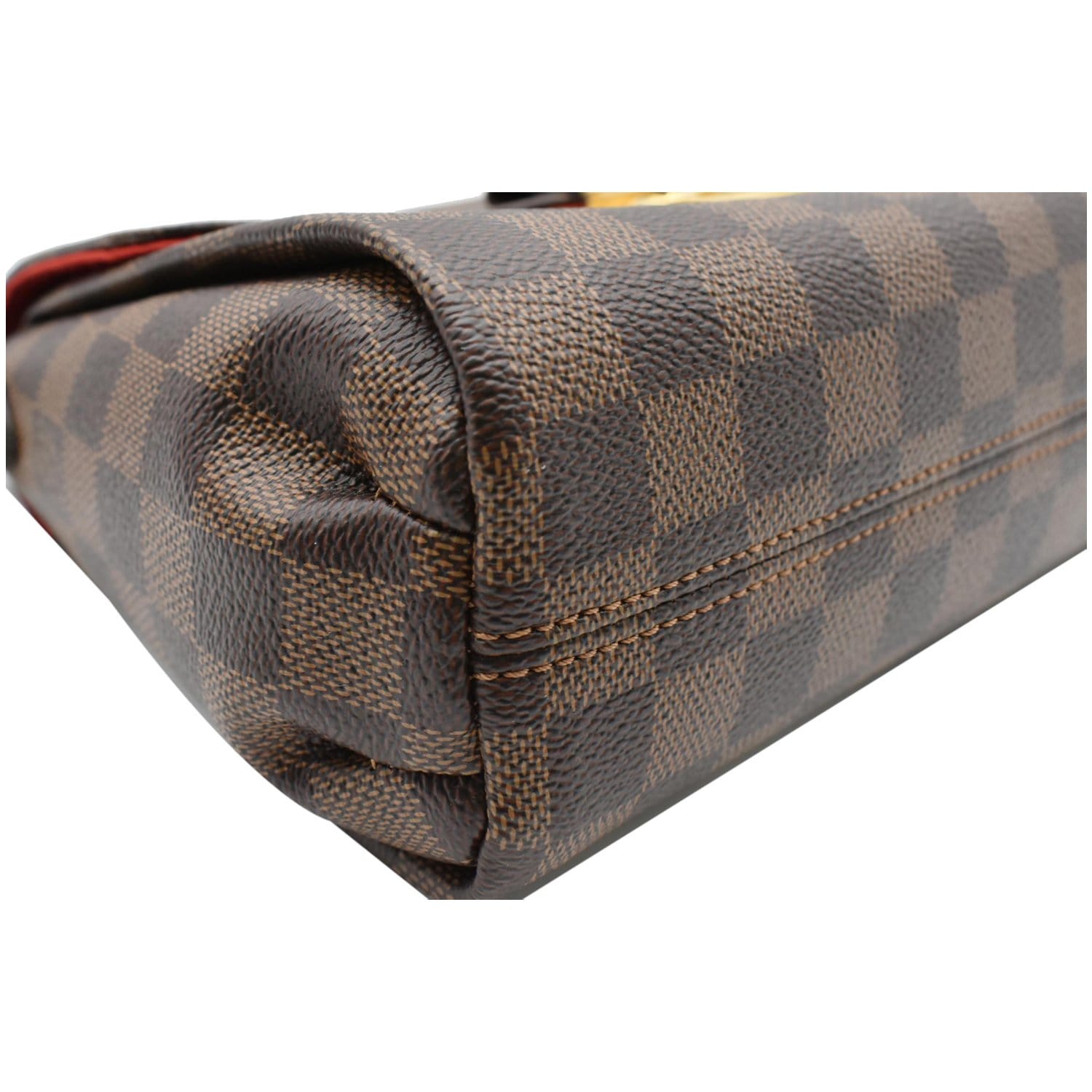 Louis Vuitton Damier Ebene Croisette Chain Wallet - Brown Crossbody Bags,  Handbags - LOU706051