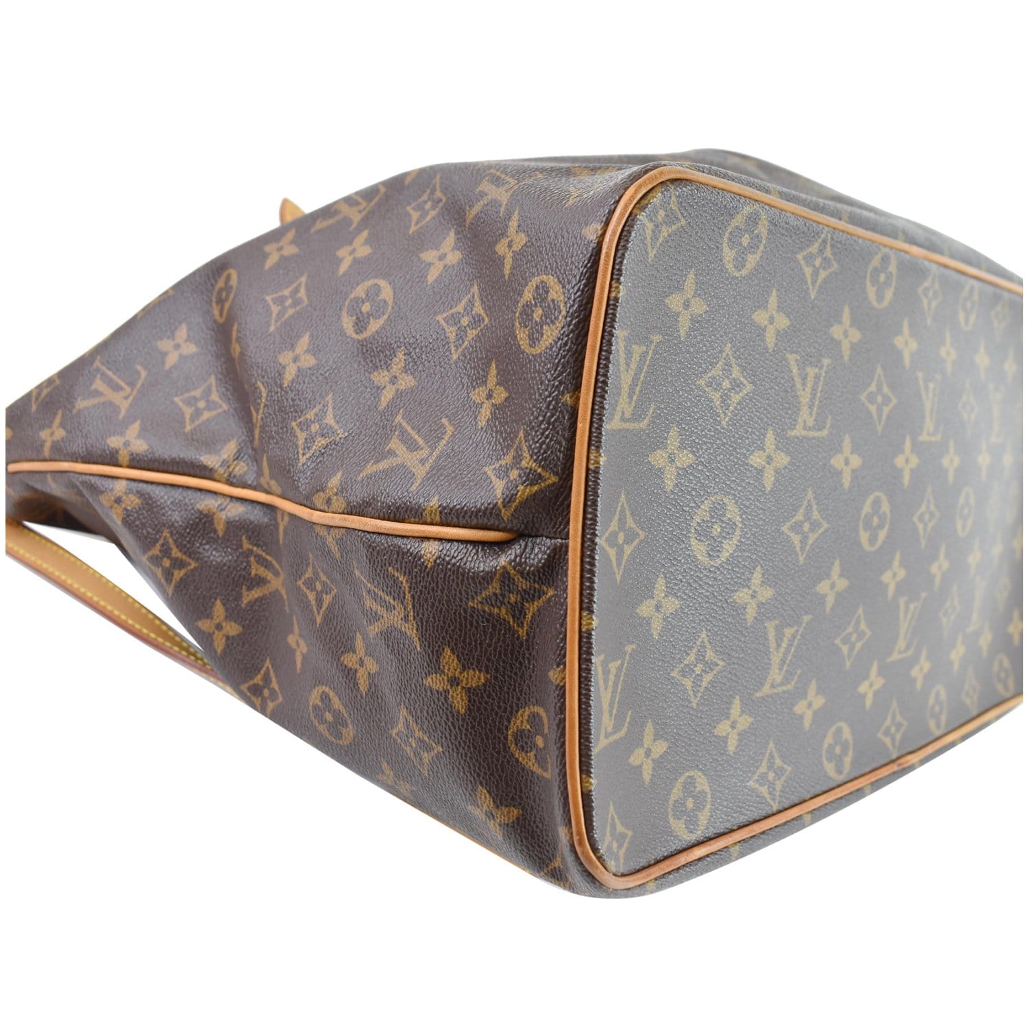 LOUIS VUITTON Palermo GM Monogram Canvas Tote Shoulder Bag Brown