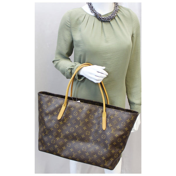 LOUIS VUITTON Raspail MM Monogram Canvas Shoulder Bag-US