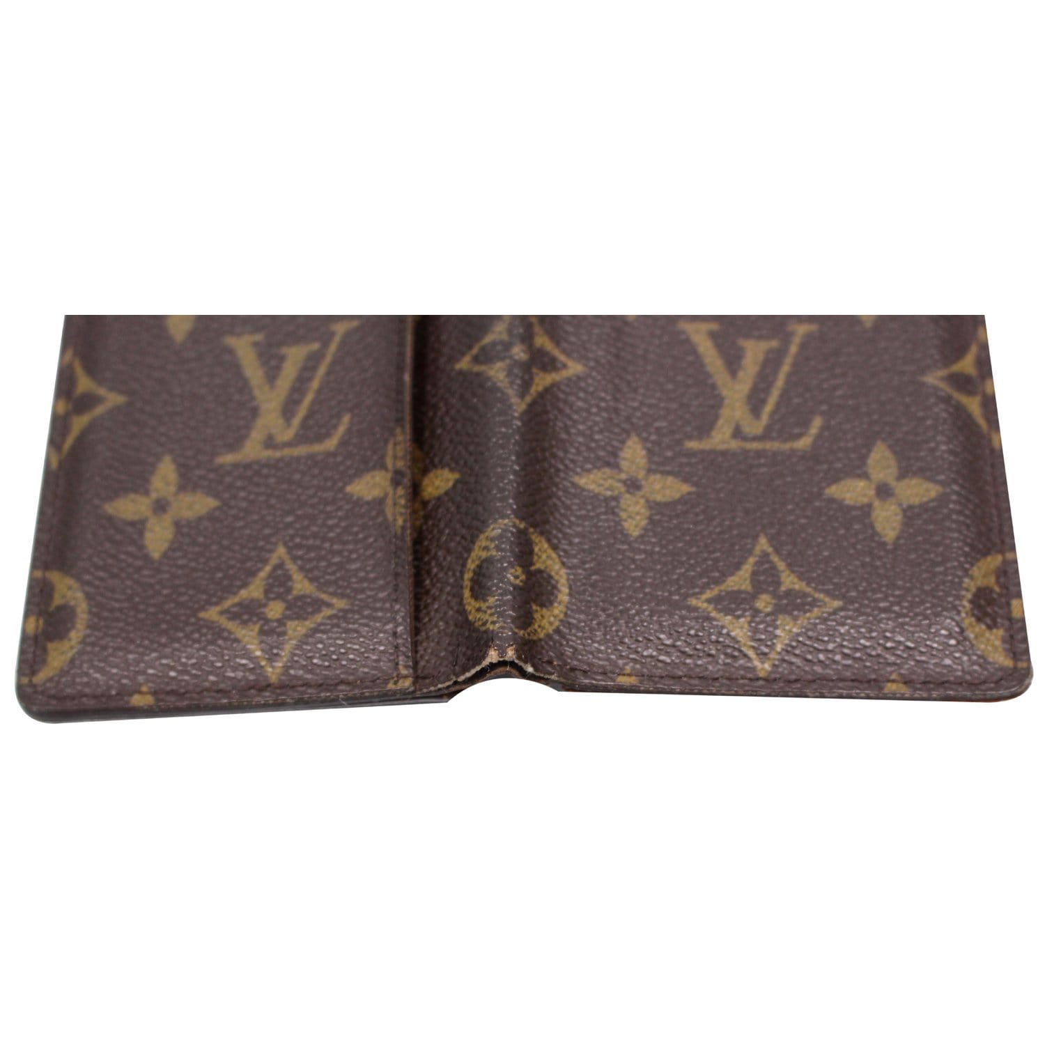 Louis Vuitton Porte Carte Crédit Pression Brown Canvas Wallet (Pre