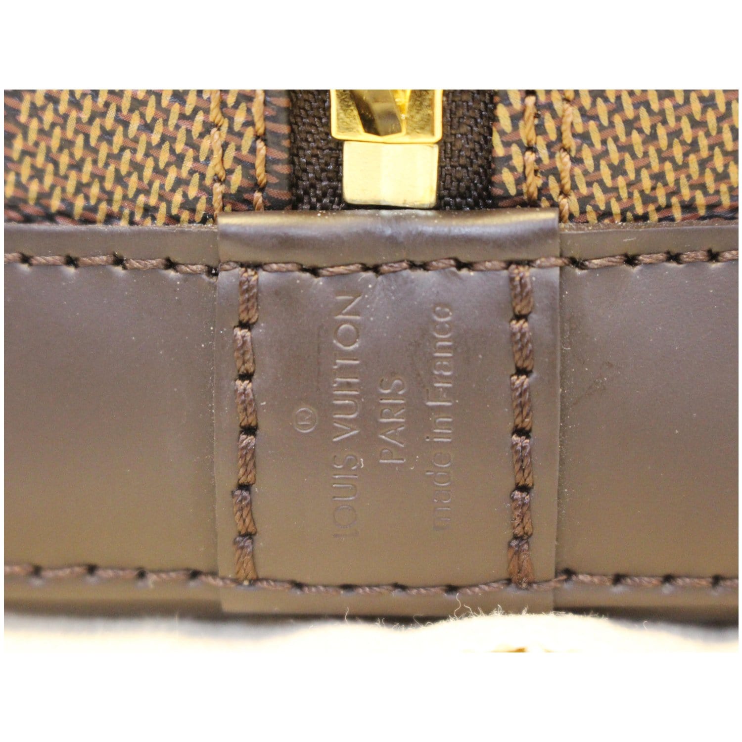 Alma bb cloth crossbody bag Louis Vuitton Brown in Cloth - 25066484