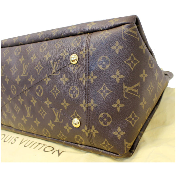 LOUIS VUITTON Artsy MM Monogram Canvas Shoulder Bag Brown-US