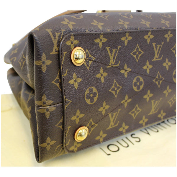 LOUIS VUITTON Olympe Camel Monogram Canvas Satchel Shoulder Bag-US