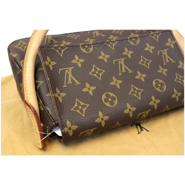 LOUIS VUITTON Looping PM Monogram Canvas Satchel Bag-US