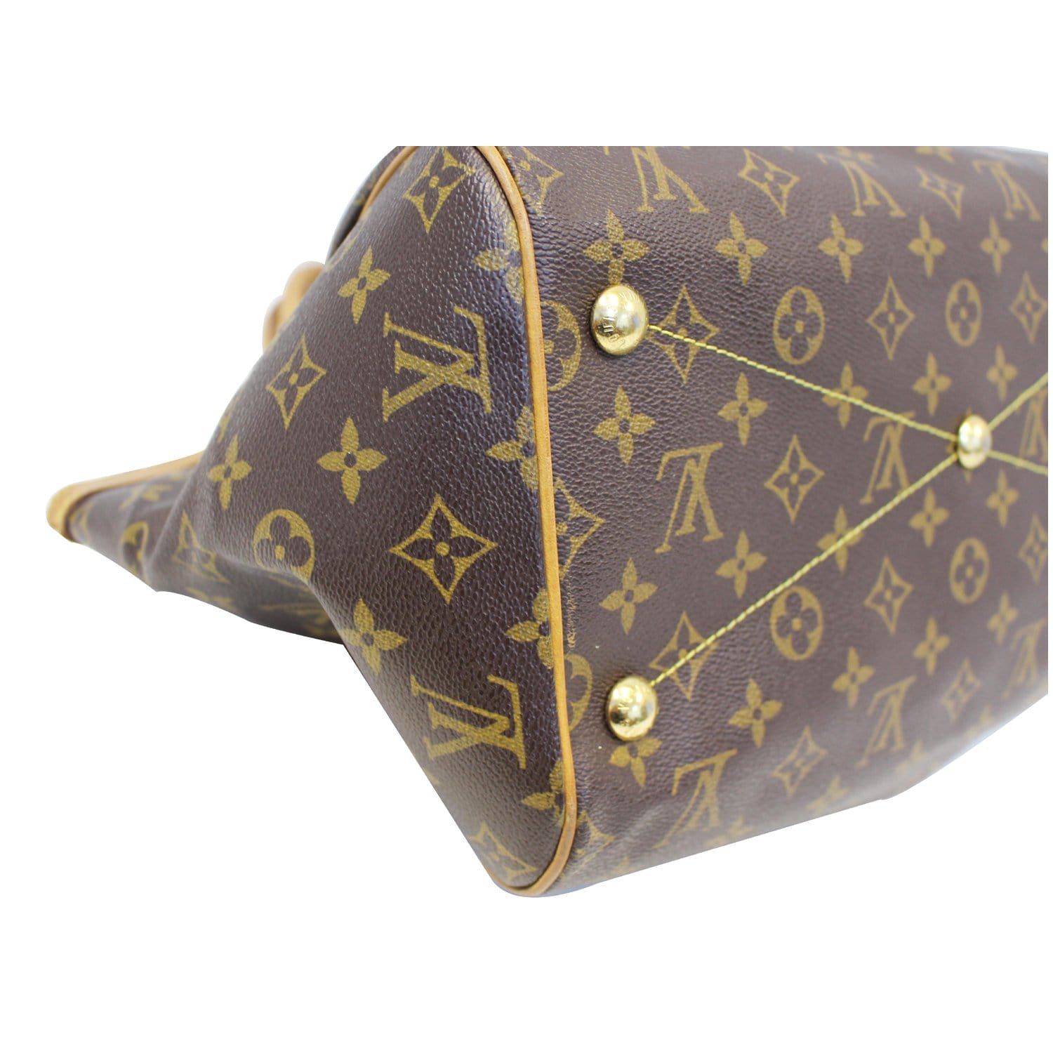Tivoli leather handbag Louis Vuitton Beige in Leather - 37899327