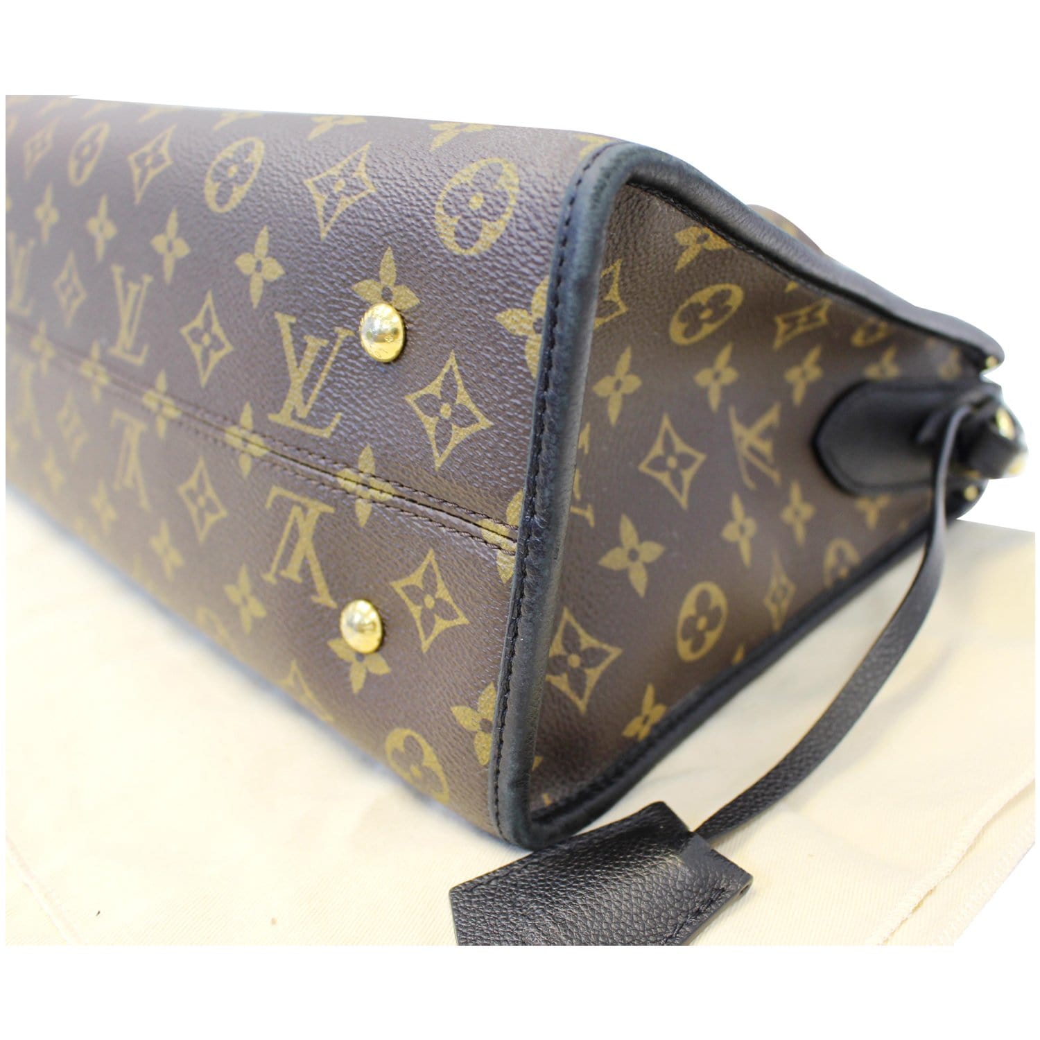 Authenticated Used Louis Vuitton Handbag Monogram Popincourt Brown Canvas  Women's M40009 