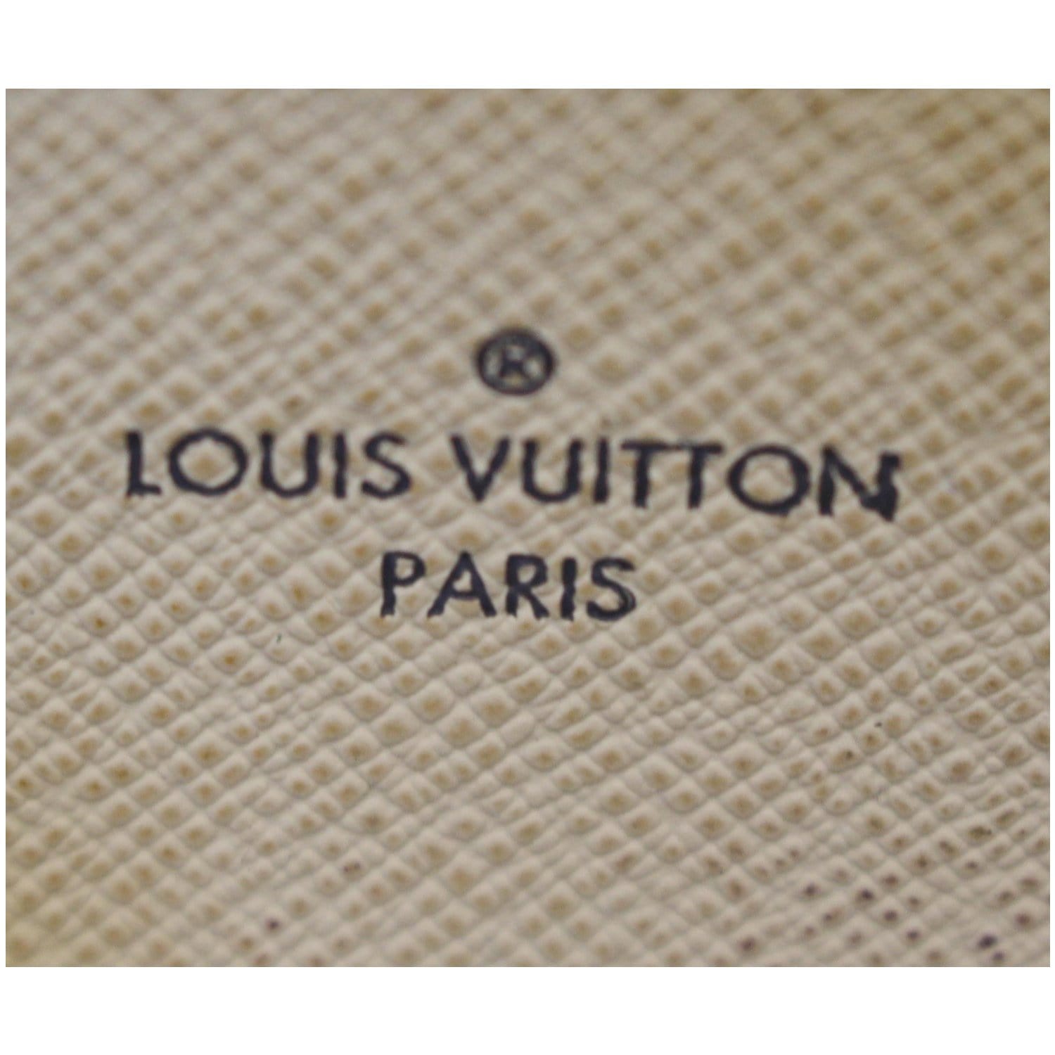 LOUIS VUITTON Damier Azur Zippy Long Wallet White-US