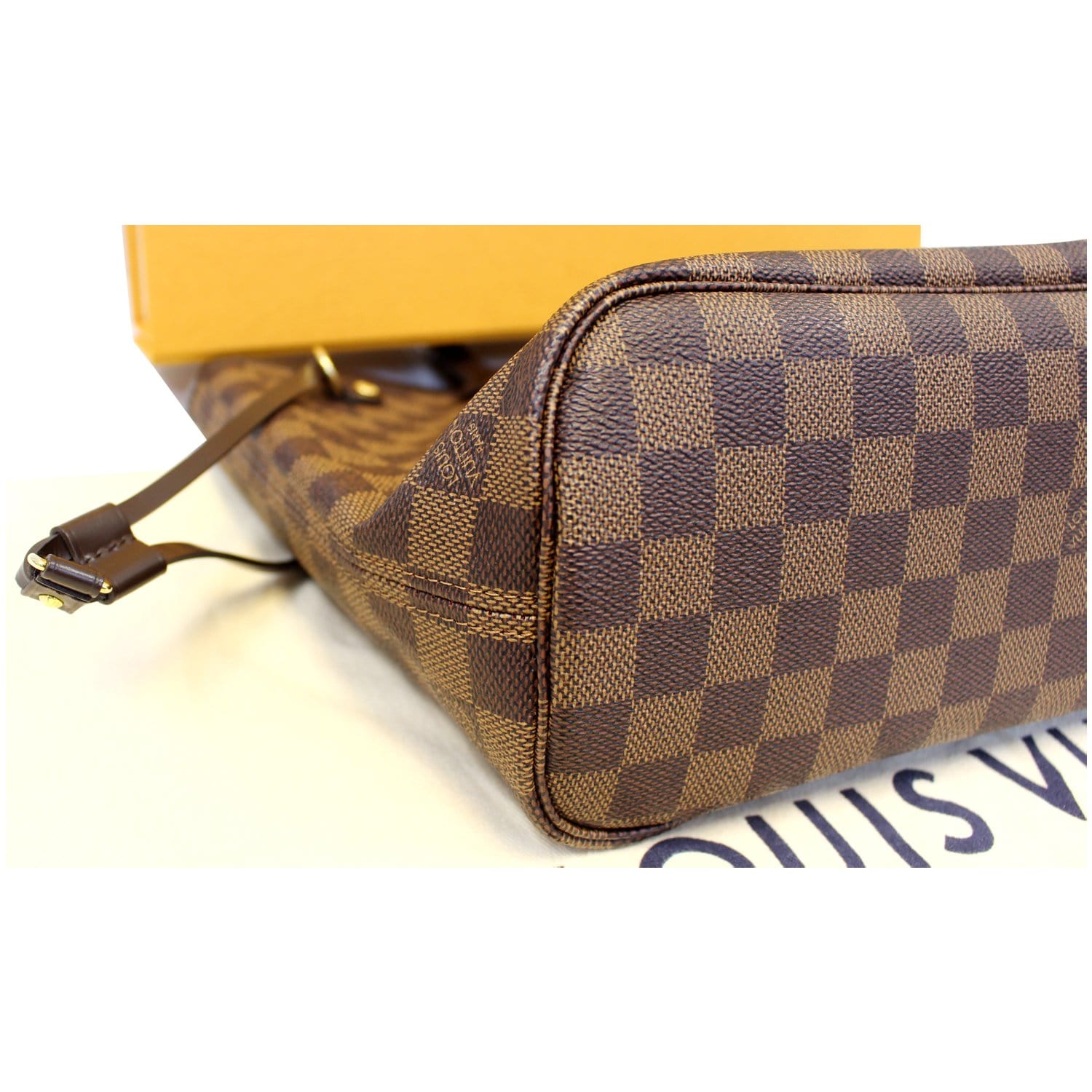 Louis Vuitton Damier Ebene NEVERFULL PM Shoulder Bag