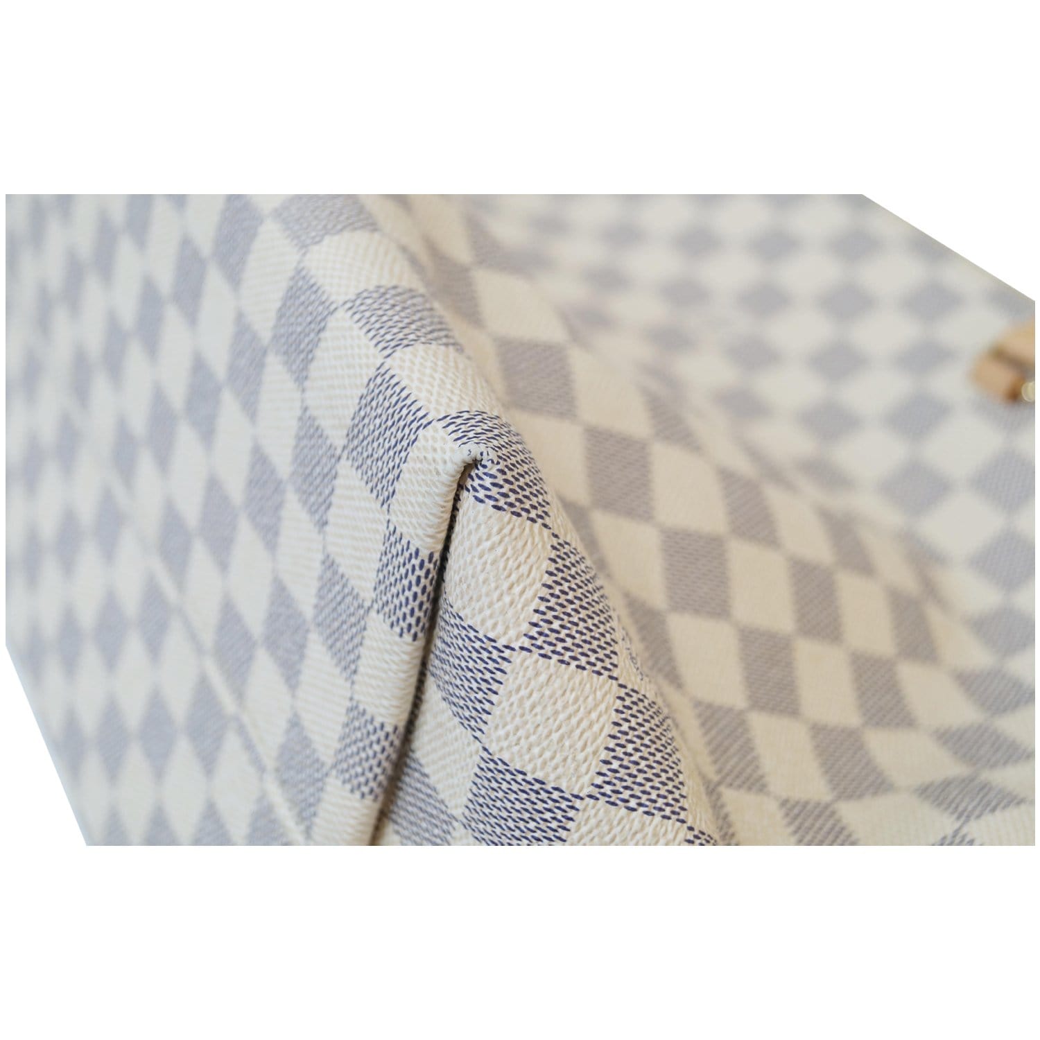 Louis Vuitton White Damier Azur Iena Cloth ref.963191 - Joli Closet