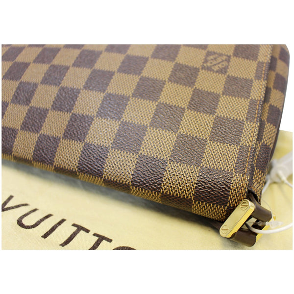 LOUIS VUITTON Musette Tango Damier Ebene Short Strap Shoulder Bag-US