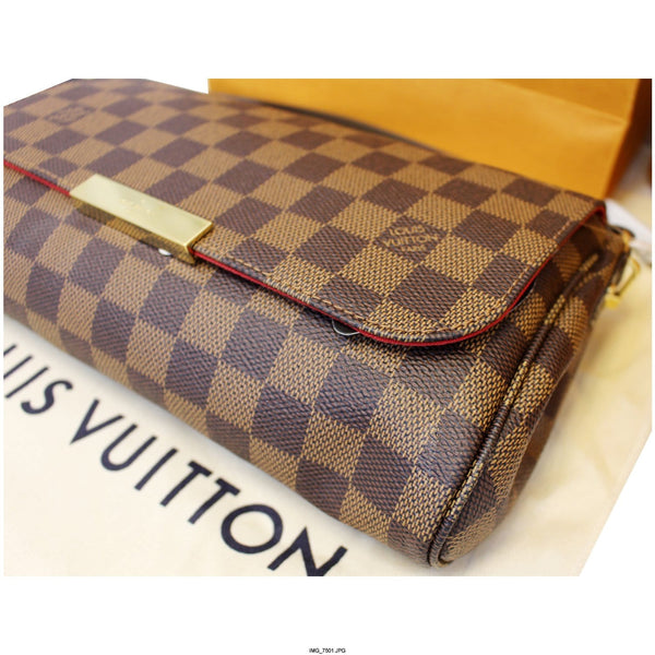 LOUIS VUITTON Favorite PM Damier Ebene Shoulder Crossbody Bag-US