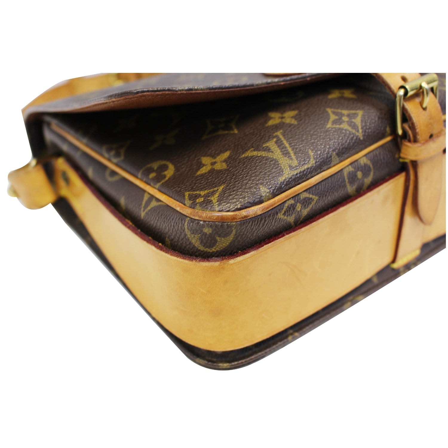 Pre-owned Louis Vuitton 1994 Cartouchiere Gm Messenger Bag In
