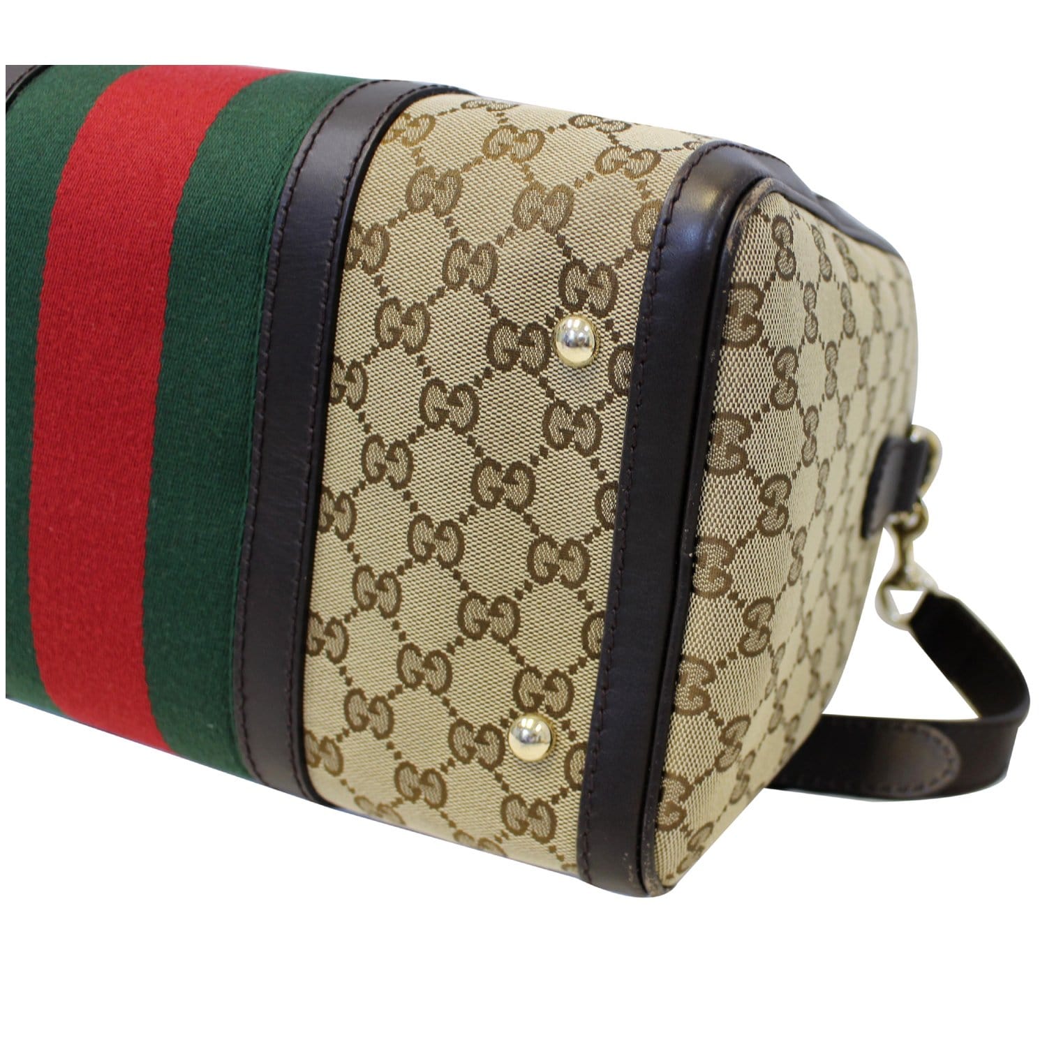 Vintage Gucci Boston bag. Vintage Gucci never dissapoints. #guccibag #