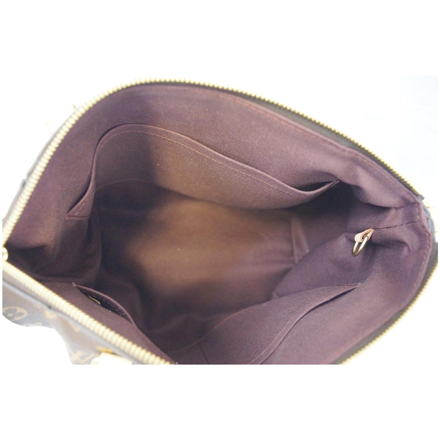 Turenne cloth handbag Louis Vuitton Brown in Cloth - 35818967