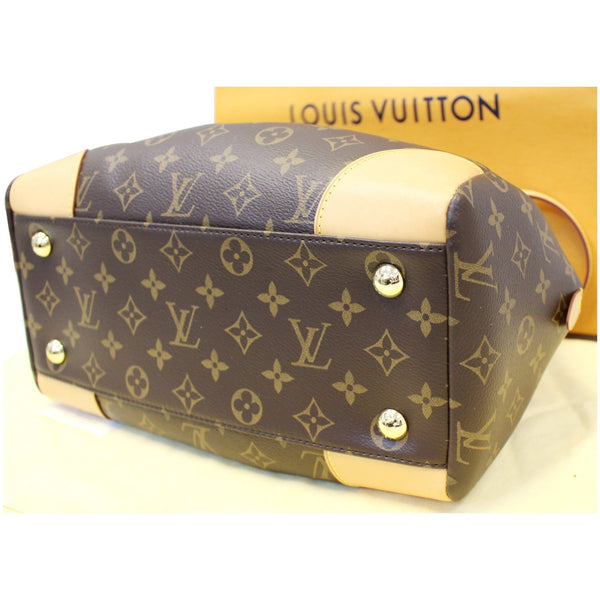 LOUIS VUITTON Segur Monogram Canvas Shoulder Handbag Brown-US