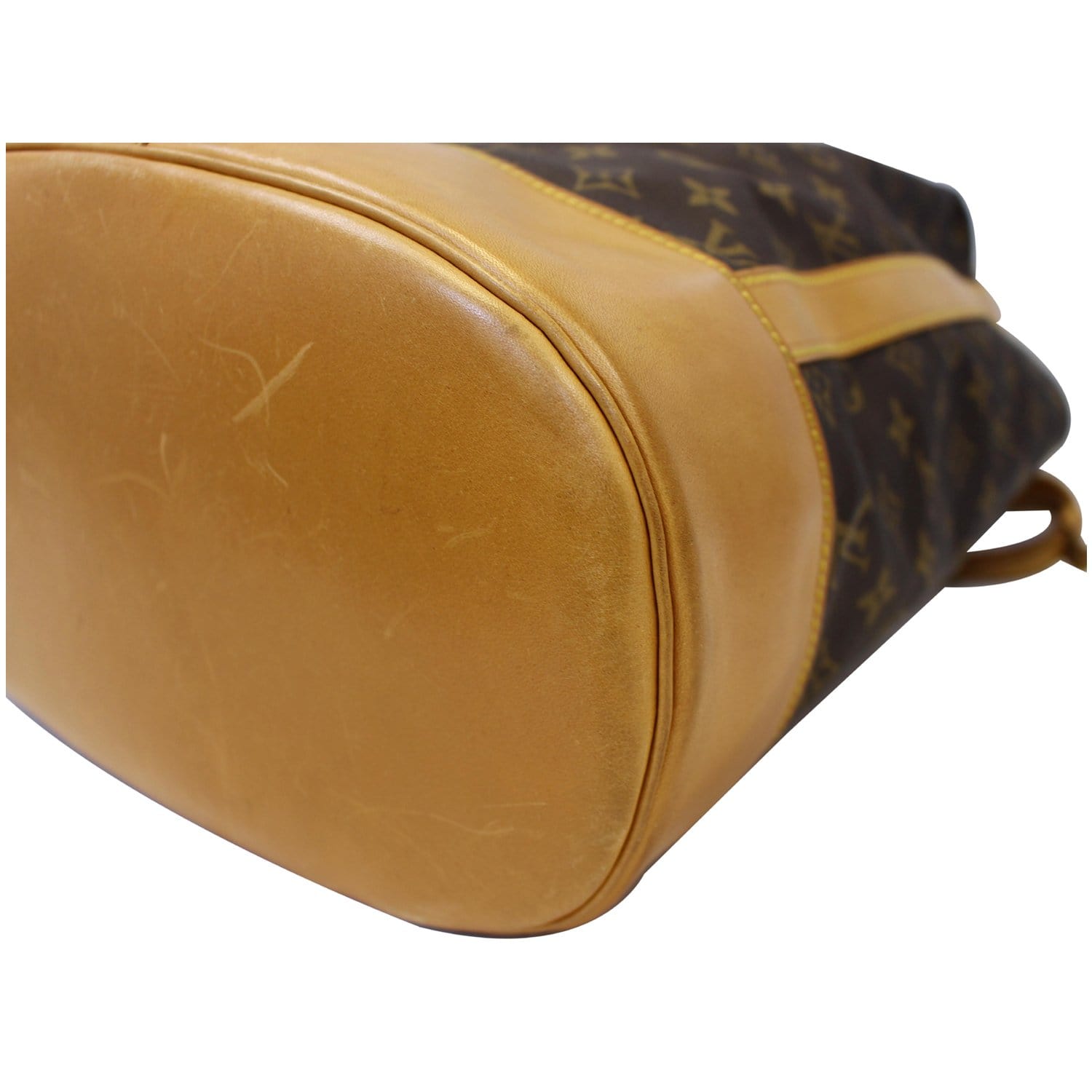 LOUIS VUITTON LV Randonnee GM Shoulder Bag Monogram Leather Brown M42244  74YC370
