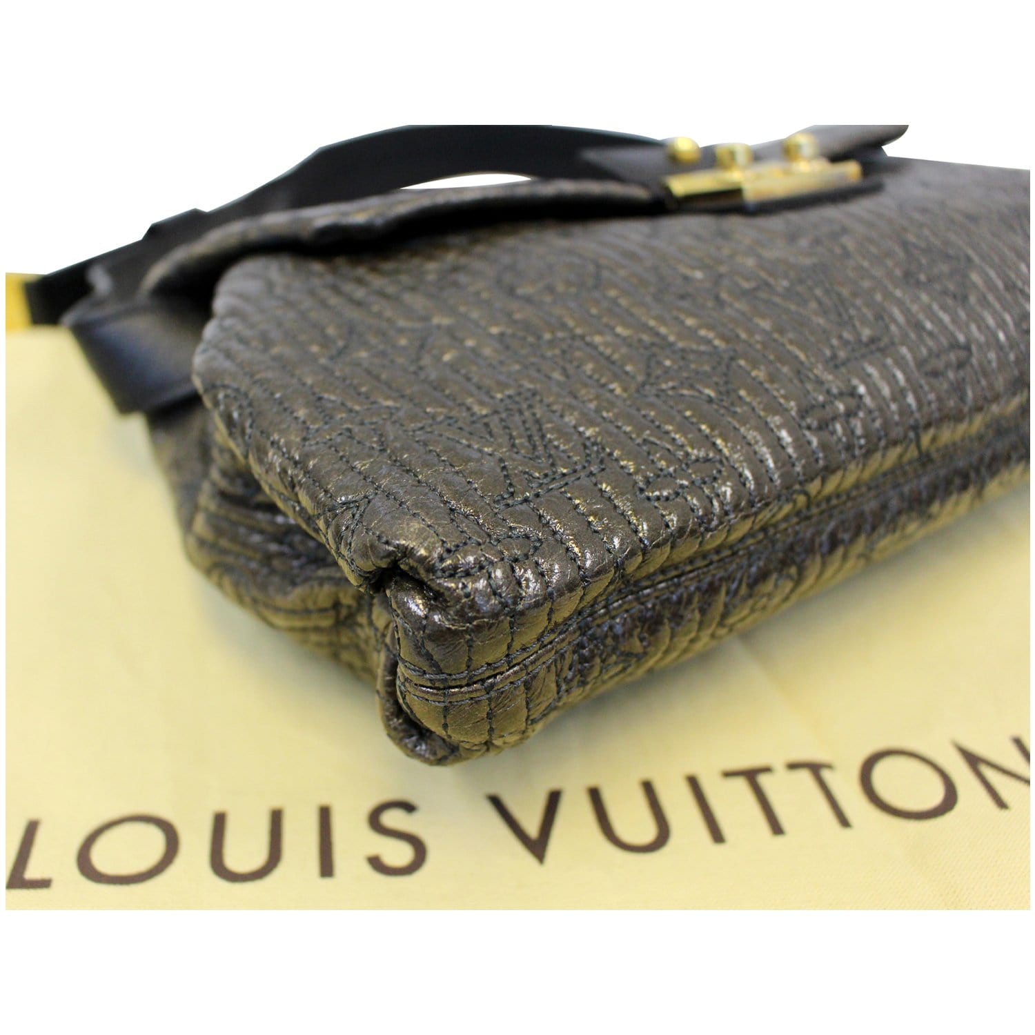 Louis Vuitton Motard Pochette Monogram Quilted Leather at 1stDibs