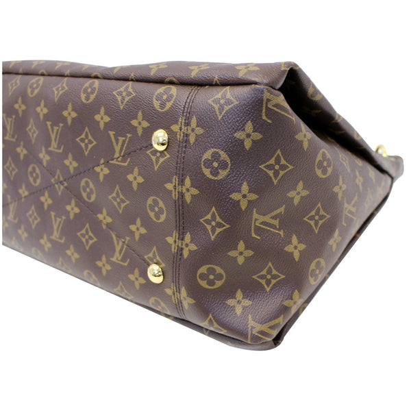 Louis Vuitton Artsy MM Monogram Bag - corner view