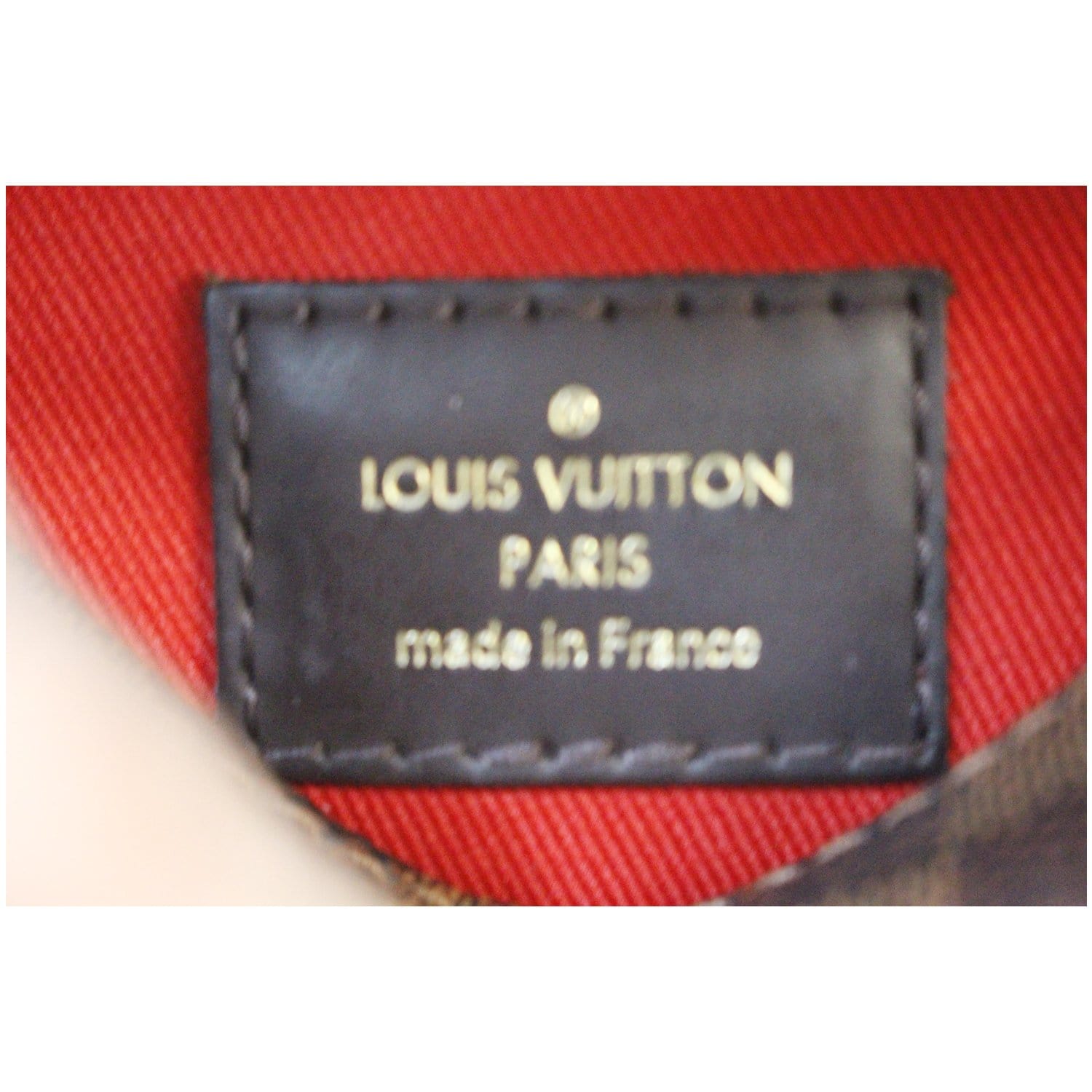 Louis Vuitton Croisette Shoulder Strap Leather Brown 1480351