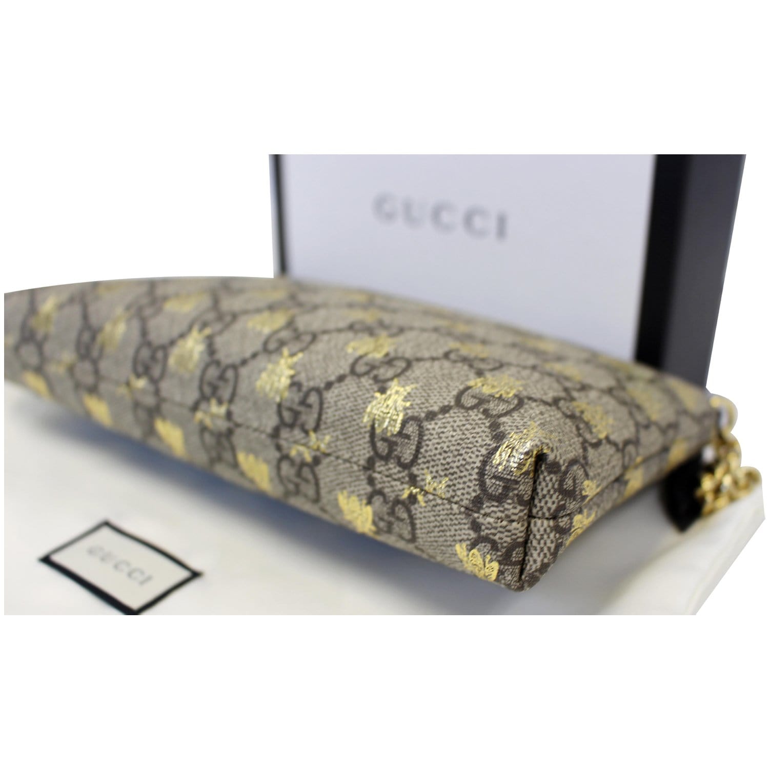 Gucci Wallet Bee - For Sale on 1stDibs  gucci supreme bee wallet, gucci bee  wristlet, wallet with bee logo