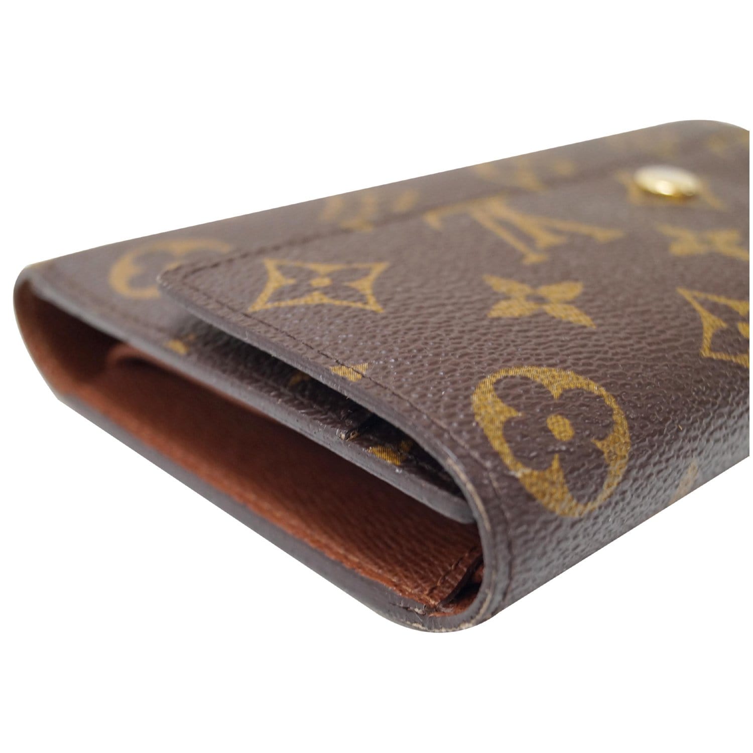 Louis Vuitton Portefeuille Marco Navy Canvas Wallet (Pre-Owned)