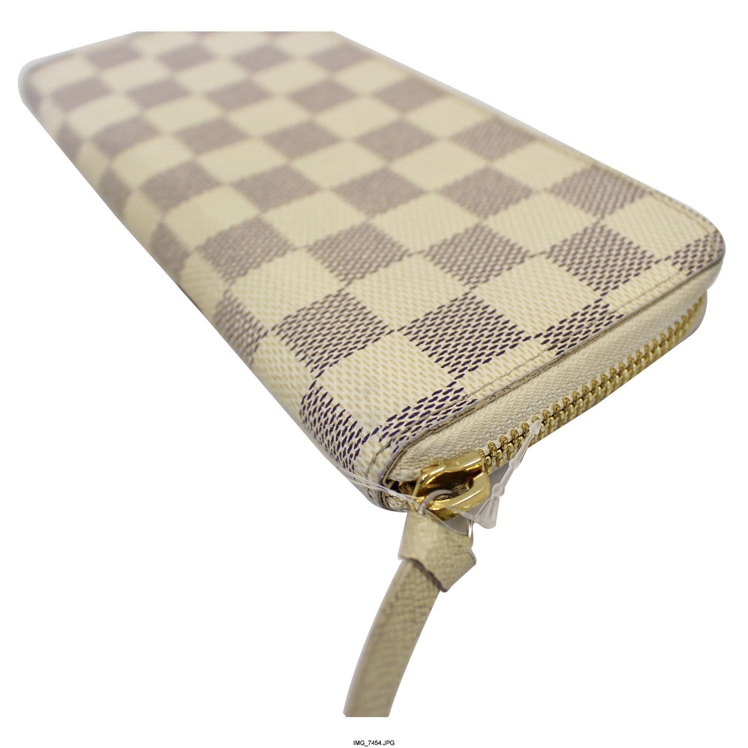 LOUIS VUITTON LOUIS VUITTON Portefeuille clemence Round purse N61264 Damier  Azur canvas Used N61264｜Product Code：2104102043809｜BRAND OFF Online Store
