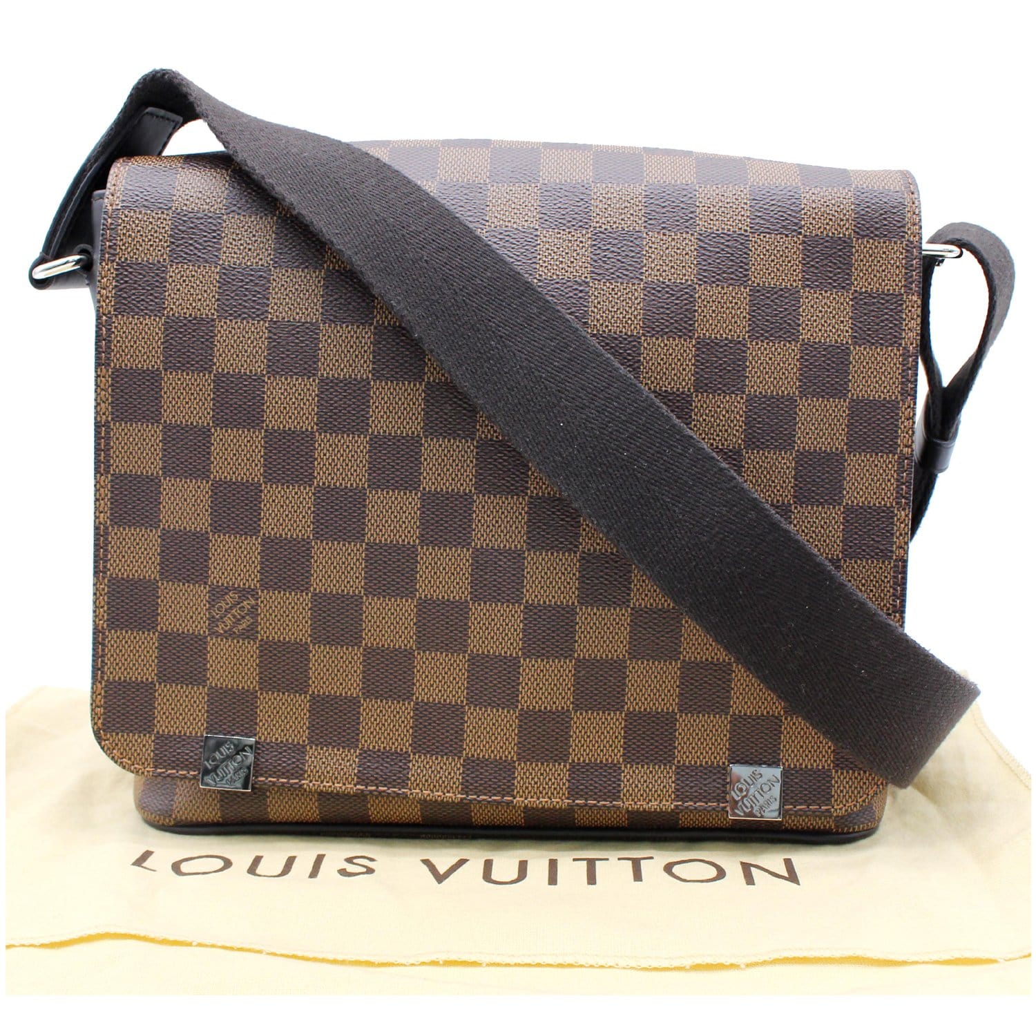 Louis Vuitton District Messenger Bag Damier PM Brown 37316101