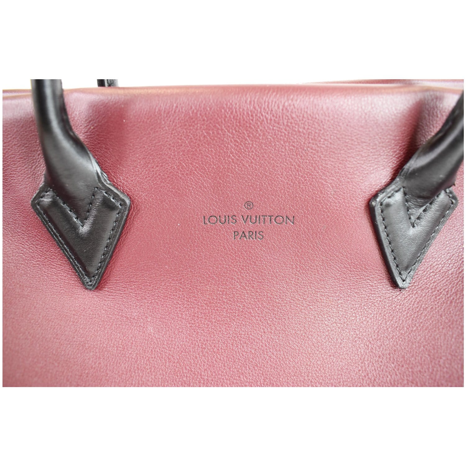 Louis Vuitton Red/Pink Leather Dora PM Bag Louis Vuitton