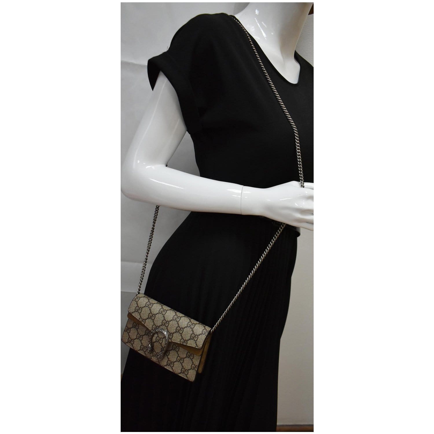 Buy Gucci Dionysus GG Super Mini Bag 'Beige/White' - 476432 UULBN 9683