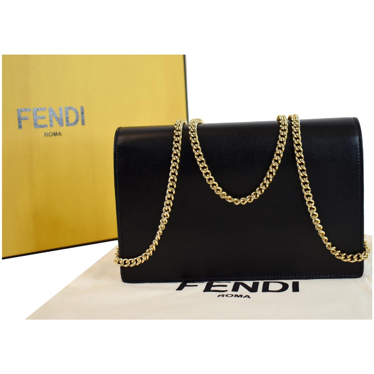 FENDI: F Envelope Wallet on Chain – Luv Luxe Scottsdale