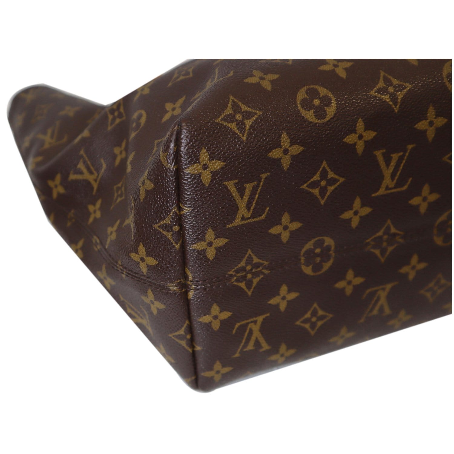 Louis Vuitton A4 Pouch Monogram Brown in Coated Canvas with Orange Black -  US