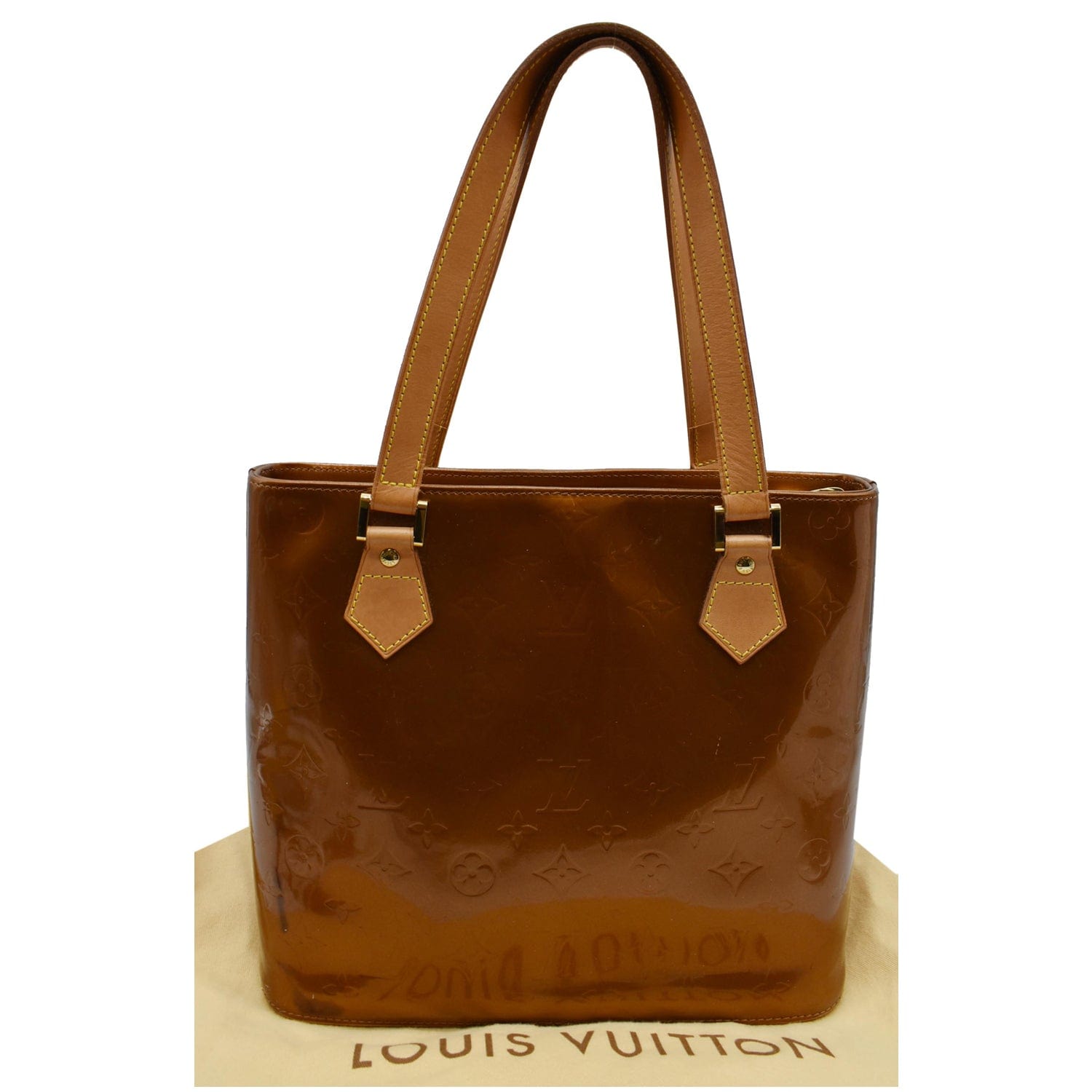Louis Vuitton Louis Vuitton Vernis patent leather Houston shoulder