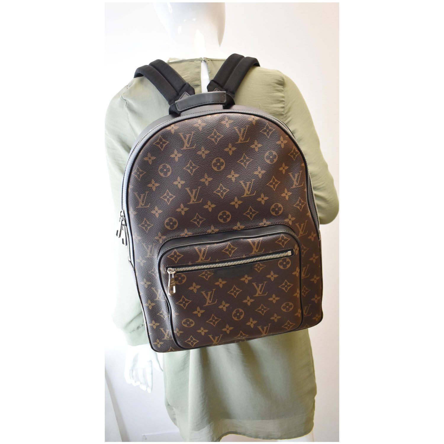 Josh backpack leather bag Louis Vuitton Brown in Leather - 34325231