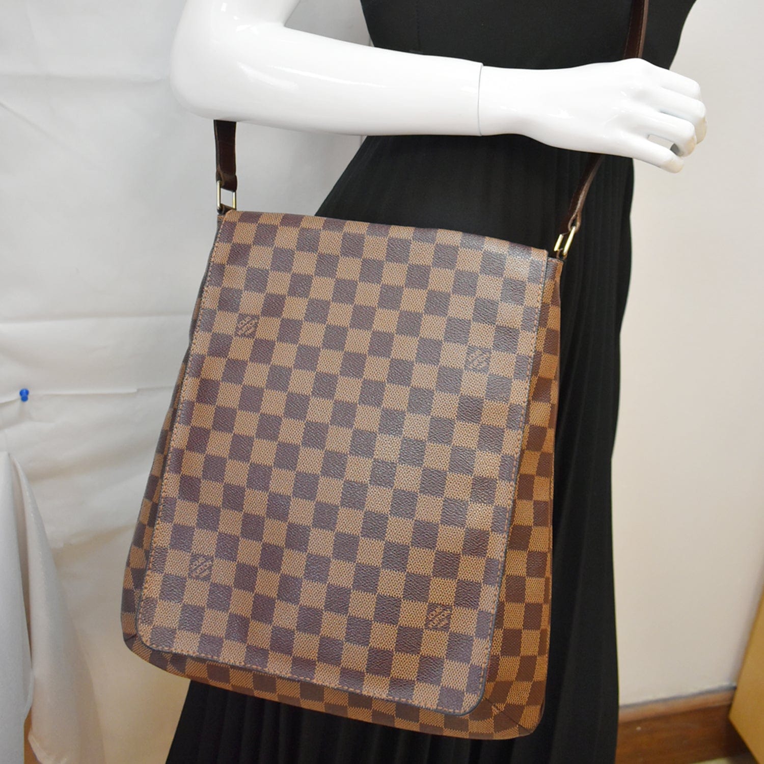 Brown Louis Vuitton Monogram Musette Salsa Long Strap Crossbody Bag –  Designer Revival