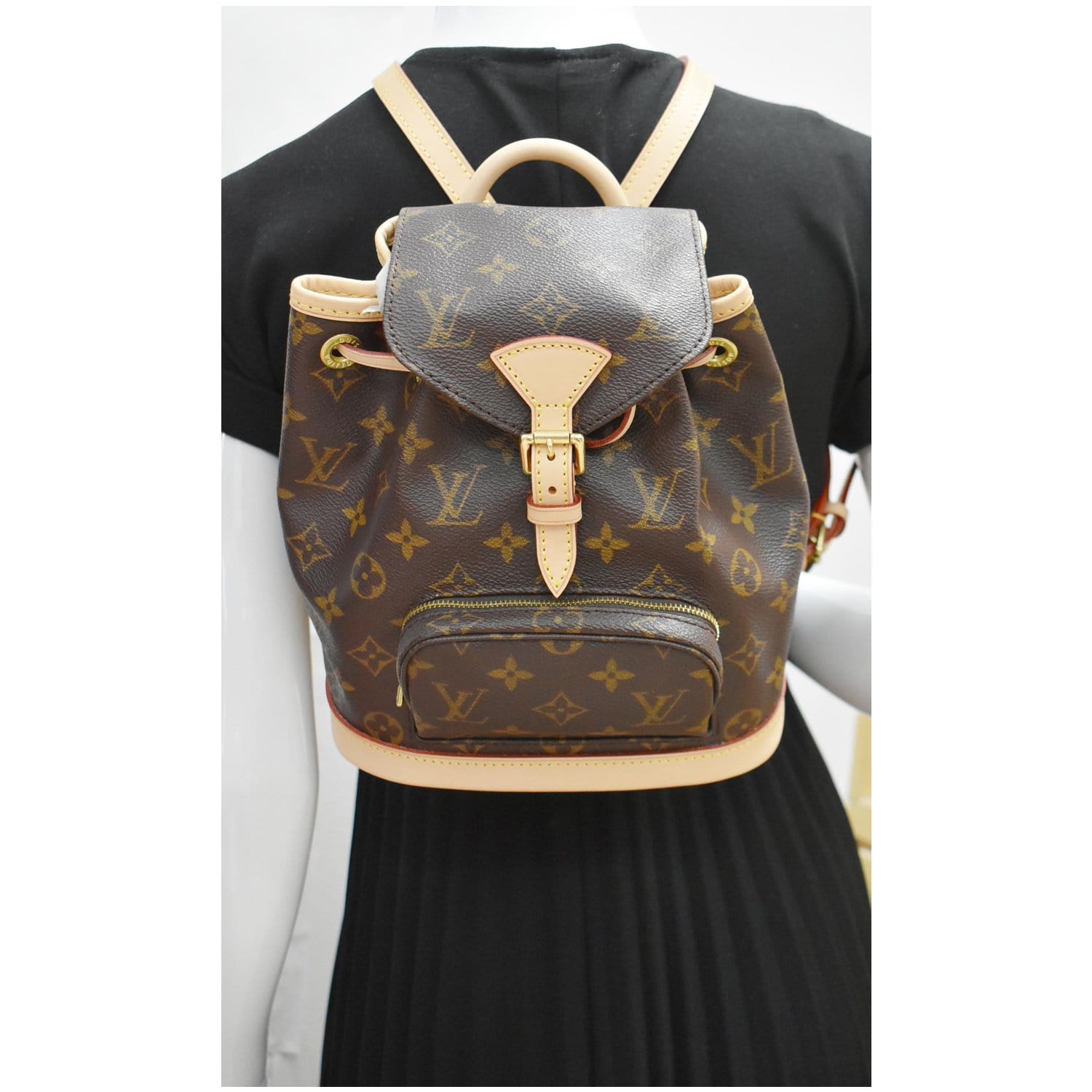 Louis Vuitton Pre-owned Monogram Montsouris Pm Backpack