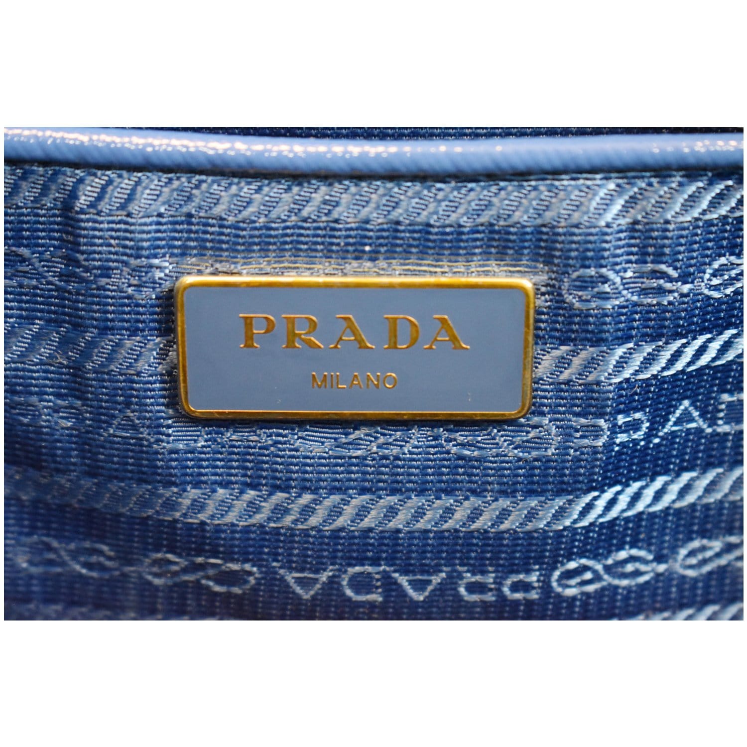 Prada Blue Saffiano Lux Leather Parabole Shopping Tote Bag BN2402 - Yoogi's  Closet