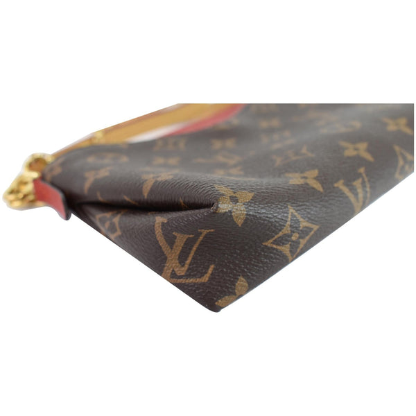 Louis Vuitton Pallas Clutch Monogram Canvas Bag Brown - bag corner