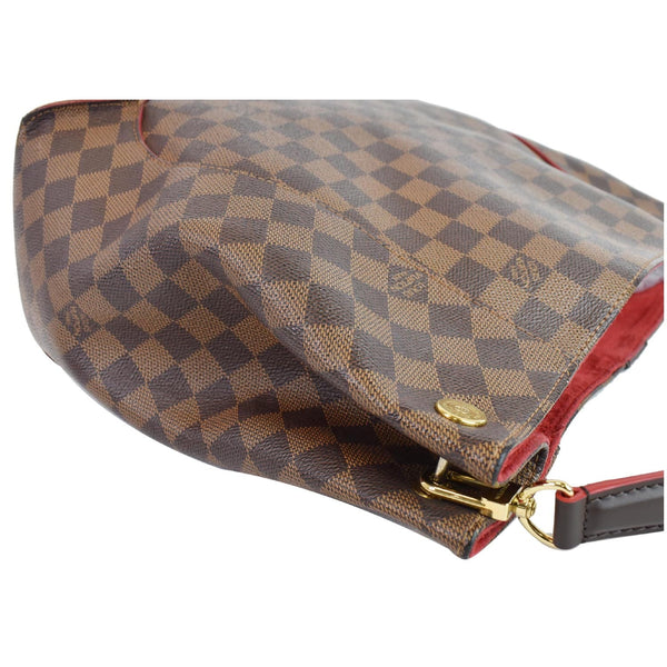 LOUIS VUITTON Caissa Damier Ebene Hobo Bag Brown