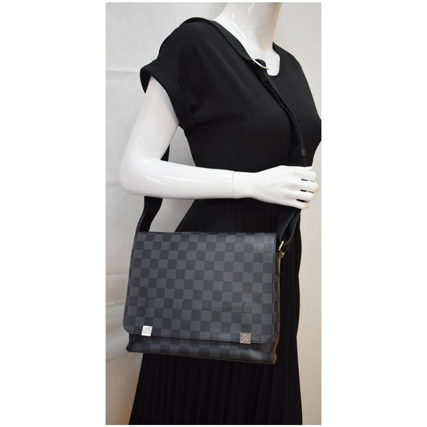 Louis Vuitton District PM Damier Graphite Messenger Bag