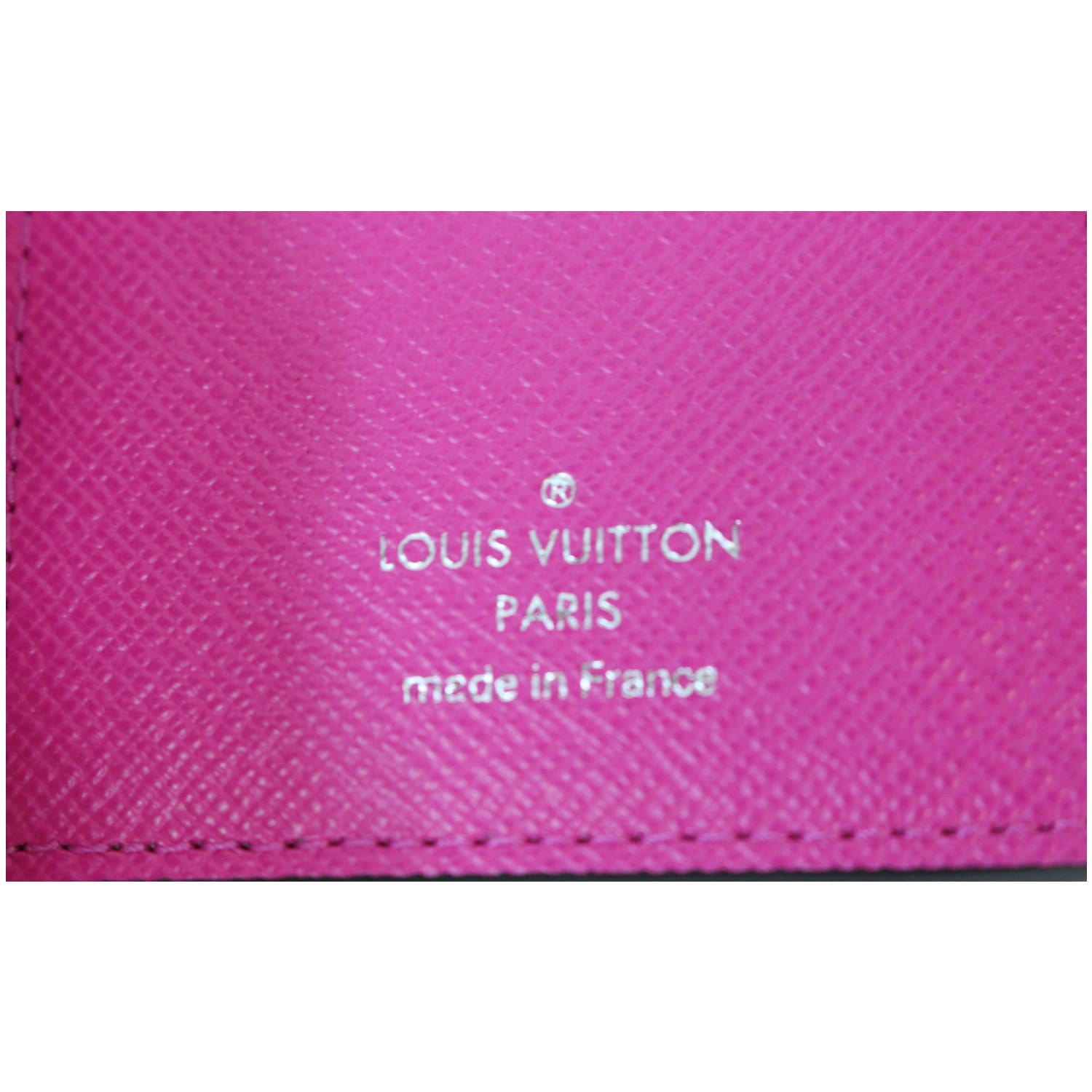 Pocket organizer leather small bag Louis Vuitton Pink in Leather