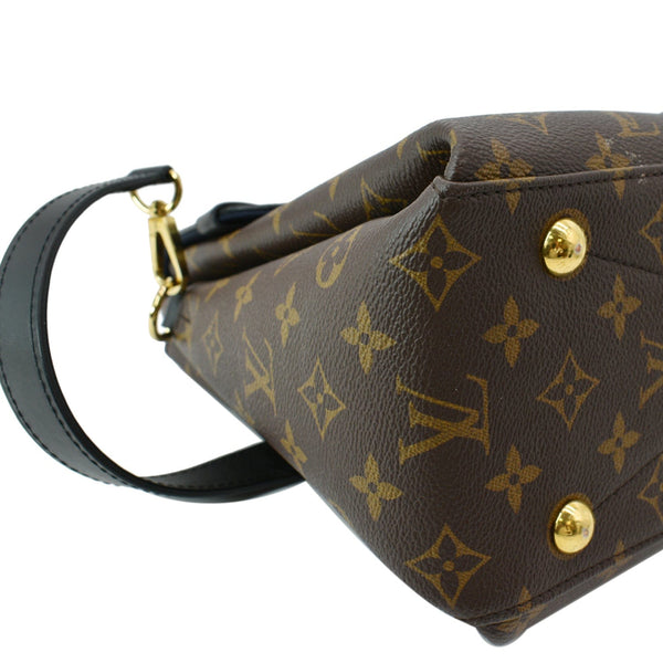 LOUIS VUITTON Georges MM Monogram Canvas Shoulder Bag Brown