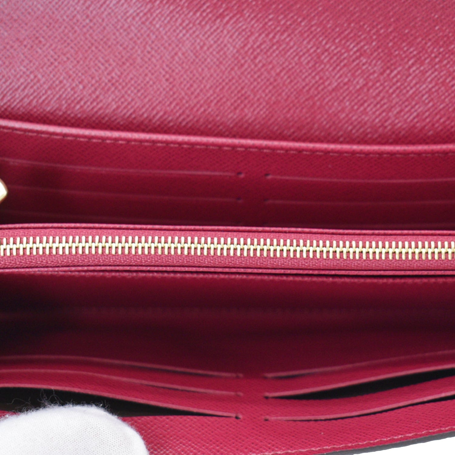 Zoé cloth wallet Louis Vuitton Brown in Cloth - 33487554