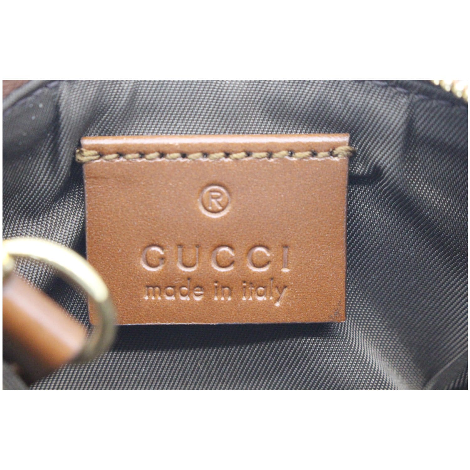 Gucci GG Supreme key pouch - 447964KLQHG8526