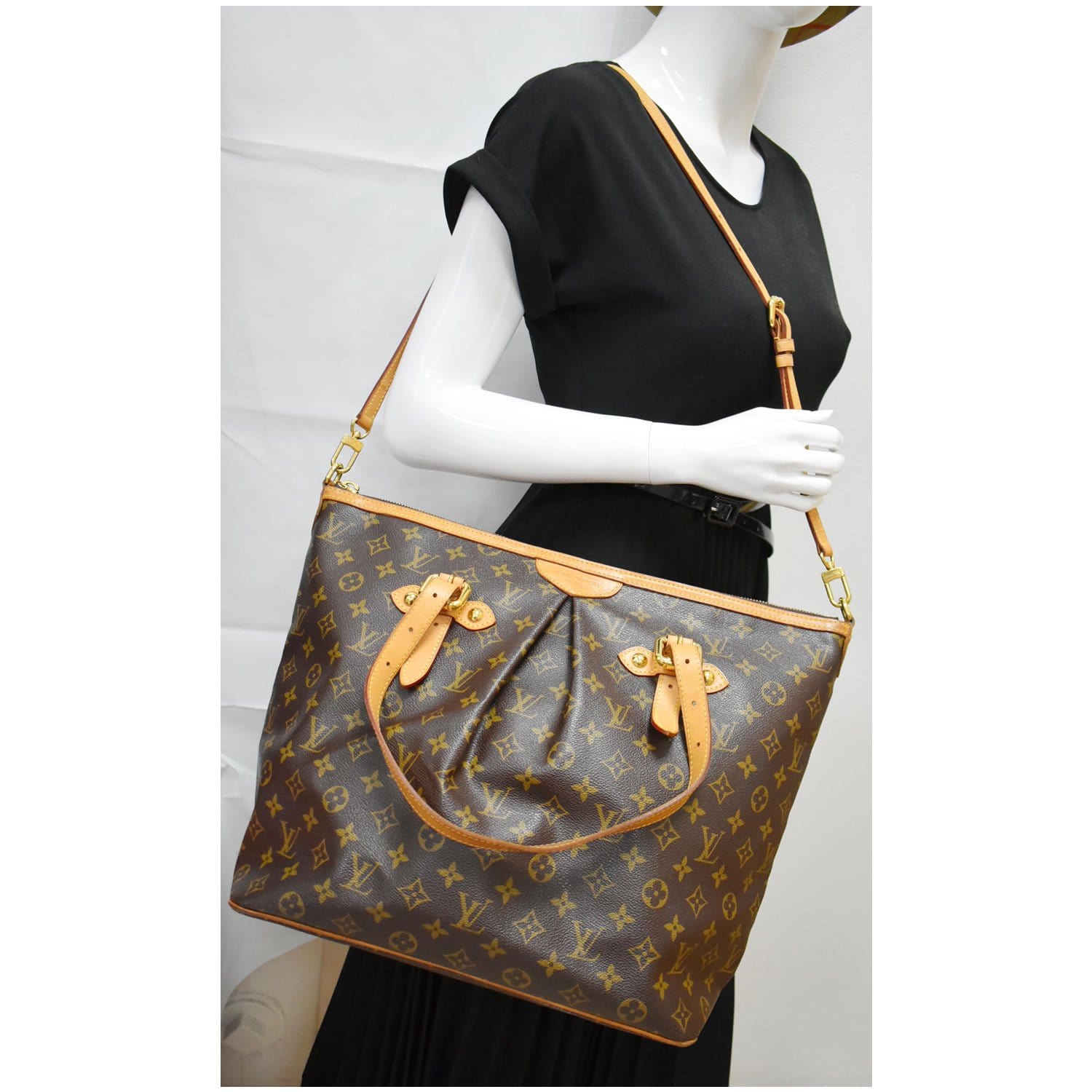 Louis Vuitton, Bags, Louis Vuitton Monogram Canvas Palermo Gm Shoulder  Bag Crossbody