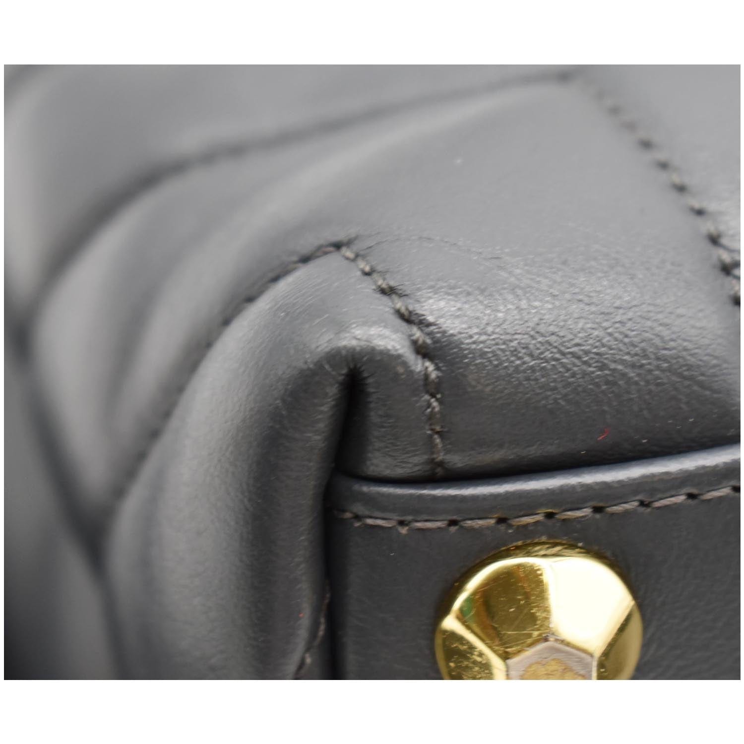 Saint Laurent Loulou Matelasse Y Black Leather Medium Shoulder Silver Chain  Bag - Chronostore