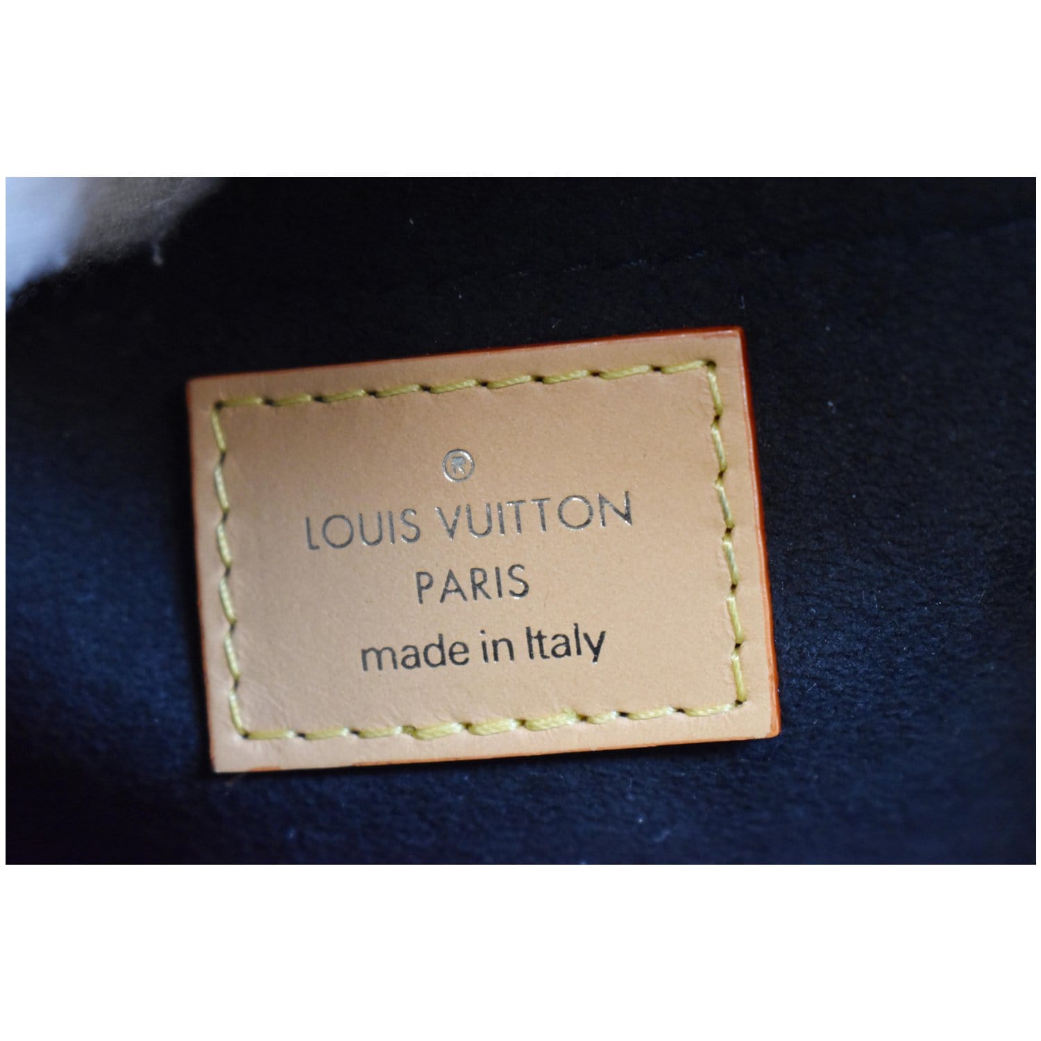 Louis Vuitton Monogram Canvas and Leather LV Egg Bag