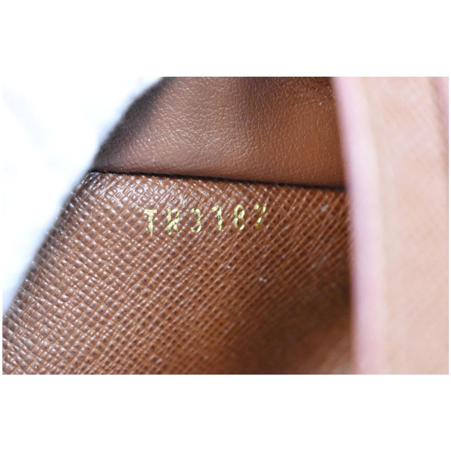Emilie cloth wallet Louis Vuitton Brown in Cloth - 20602262